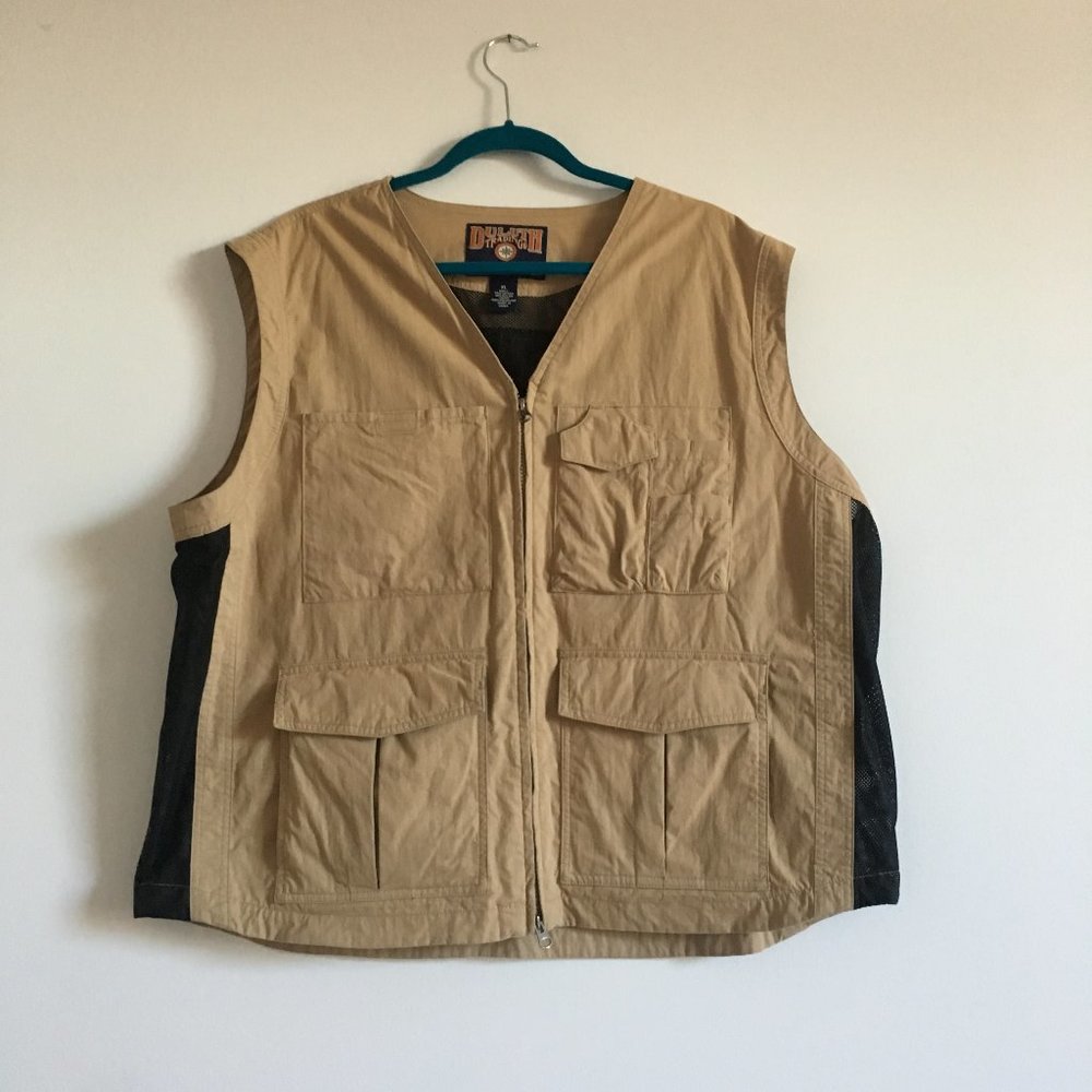 Duluth Trading Utility Cargo Field Vest Mens XL